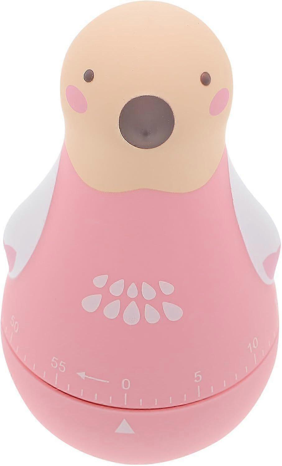 Mechanical Parrot Shaped Kitchen Timer Management Cooking Manual