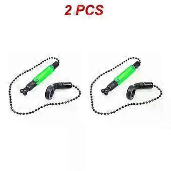 1~4 stuks visalarm swinger stalen ketting staal aluminium set swinger karper visindicator 4 kleuren beetmelder visgereedschap 2022_DUIBW