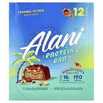Alani Nu, proteiinipatukka, karamelliroke, 12 patukkaa, 48 g/kpl