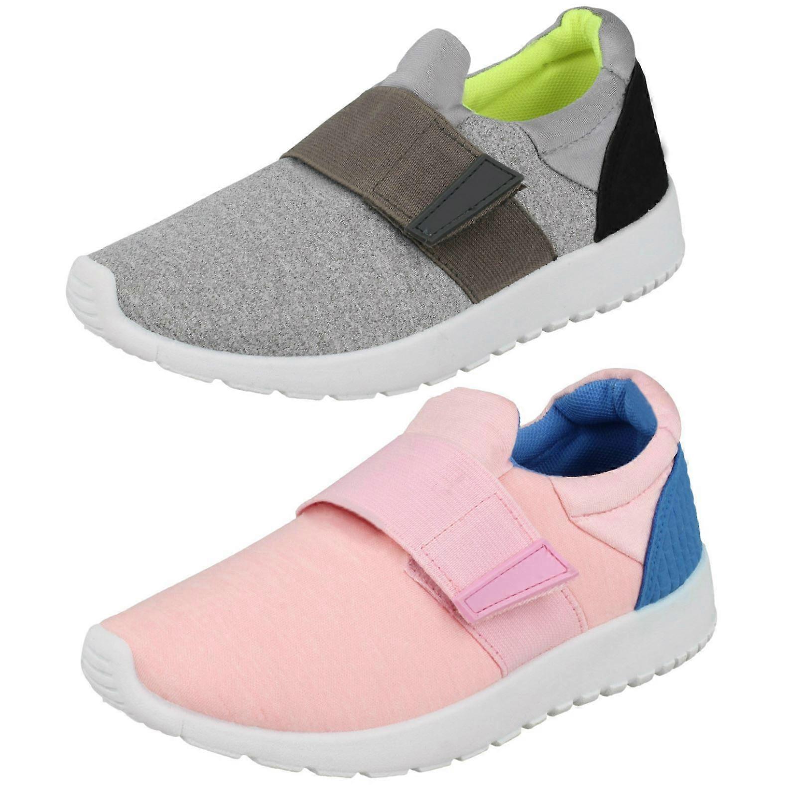Mädchen Reflex Gummiband Slip-On-Trainer X3015