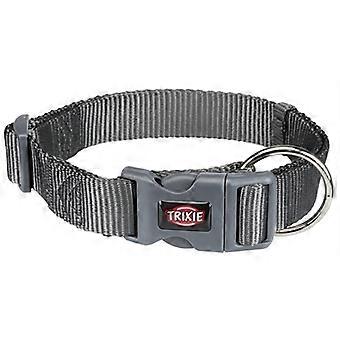 Trixie Graphite Premium Dog Collar 40-65 cm Adjustable