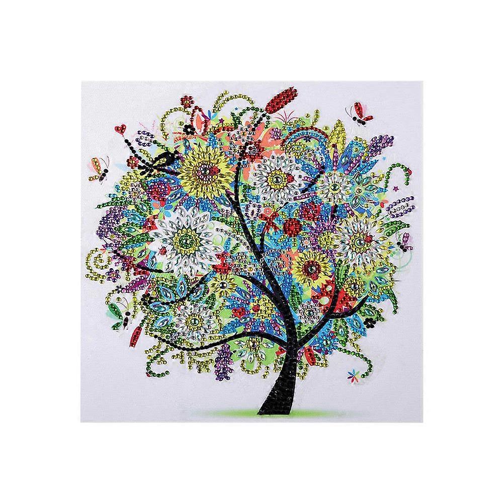 DIY Rhinestone Painting Tree Pattern for Wall Decoration Kit