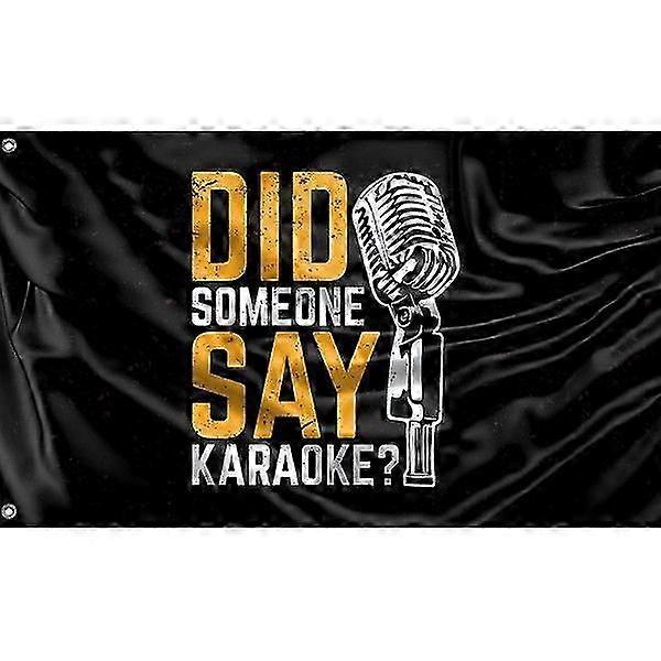 Sa noen Karaoke-flagg L0552