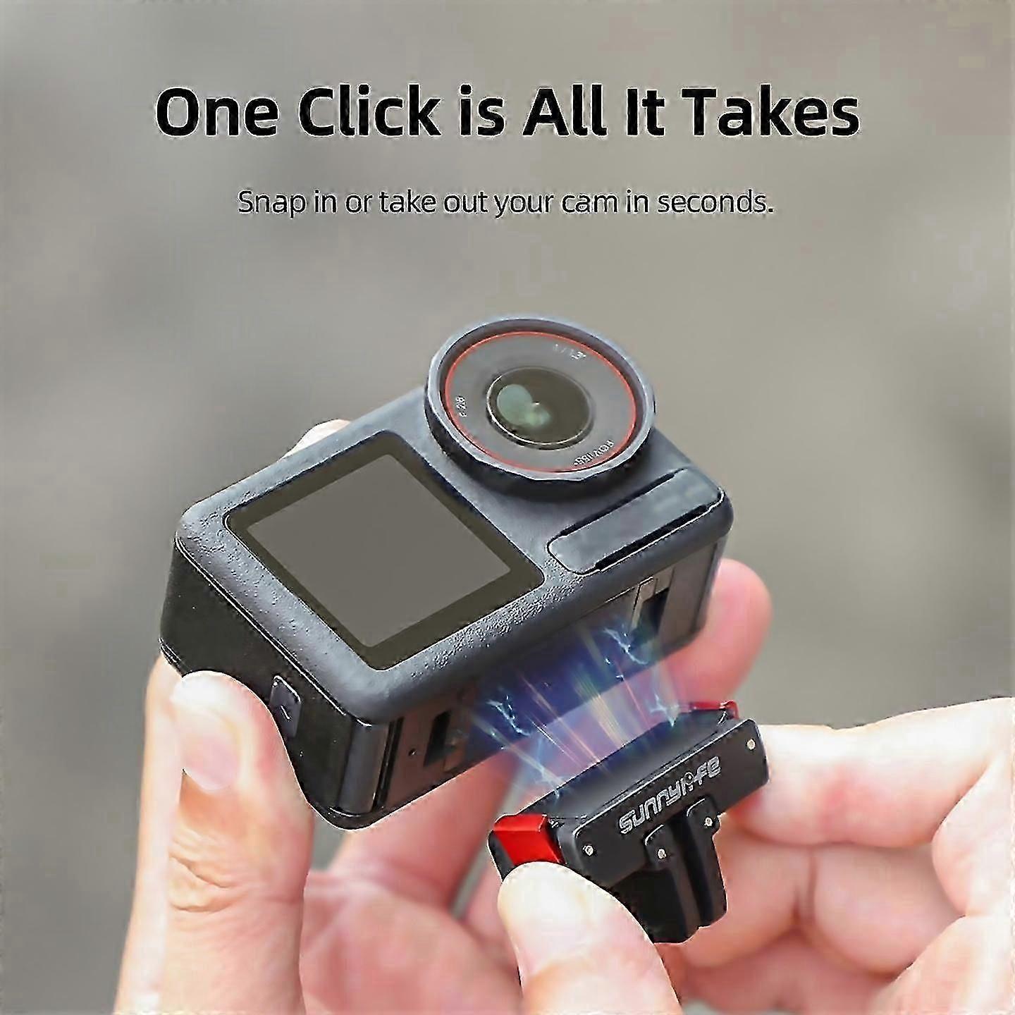 For sunnylife quick release adapter foldable magnetic two claw adapter