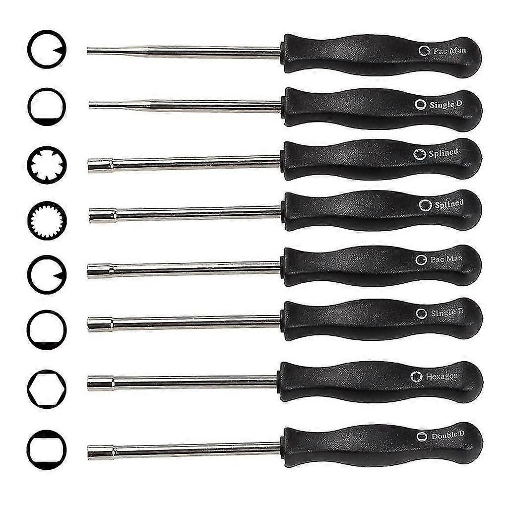 8 Different Carburetor Screwdrivers, Carburetor Adjustment Tool Set