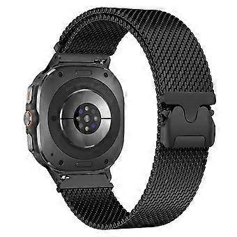 Stainless steel bracelet for Samsung Galaxy Watch 8 / 8 Classic Parachute Clasp
