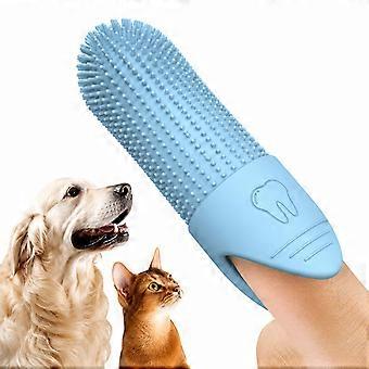 INF Siliconen Tandenborstel voor Huisdieren 360° Vingertandenborstel voor Honden en Katten