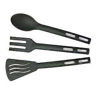 Travel Cutlery Set 3 Sets Lightweight Camping Utensils Kit for Kids Reusable Outdoor Dining