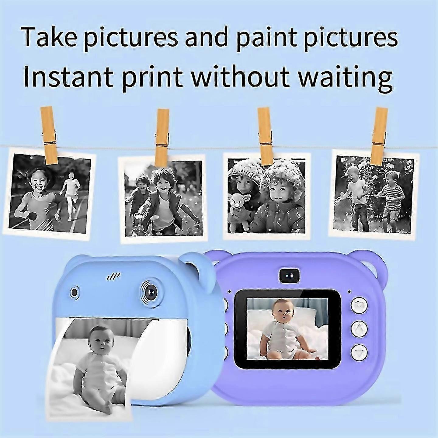 For Children Print Camera Dual Camera Onetouch Printable Camera