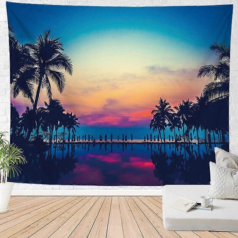 Sunset Tree Scenery Flag GT0495