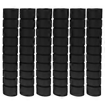 6pcs coussins de main amovibles pour les poignées de barre de traction Coussinets en éponge antidérapants pour la protection de la poignée de barre de gymnastique et coussinets de main lavables confortables pour le poids