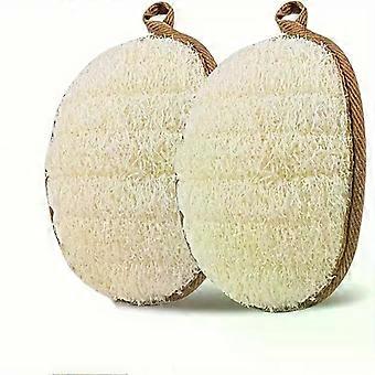 Loofah Body Scrubber Bath Exfoliating Sponge Soft Shower Brush Cleaner Pad Exfoliator Shower Puff Body Skin Care Tool