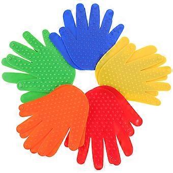 5 Pairs of Classroom Floor Markers Carpet Markers Compact Carpet Marks Spot Marker Training Signs