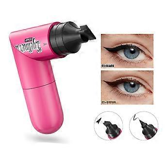 Dual End Eyeliner Stamp, 2 in 1 Liquid Eye Liner with Wing Stamp for Eye Makeup