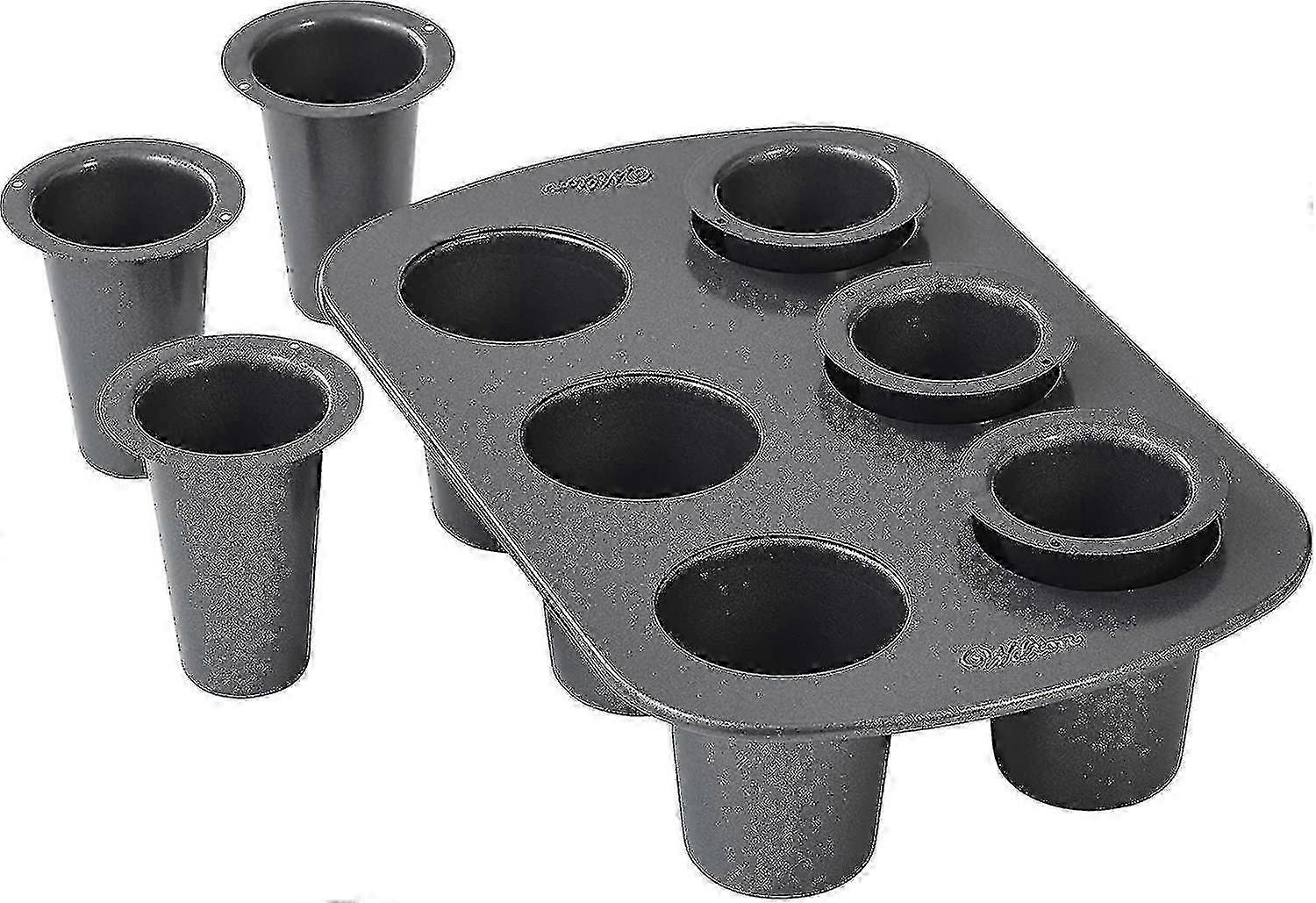 Cookie Shot Glass 6-Cavity Baking Mould