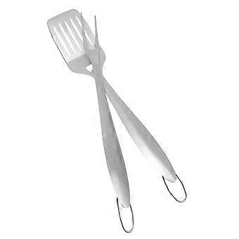 Outdoor Barbecue Tools Kit with Stainless Steel for Kitchen Use 2Pcs