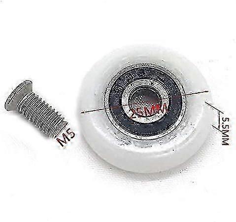 Shower door runner pulleys 8-pack for easy replacement and installation