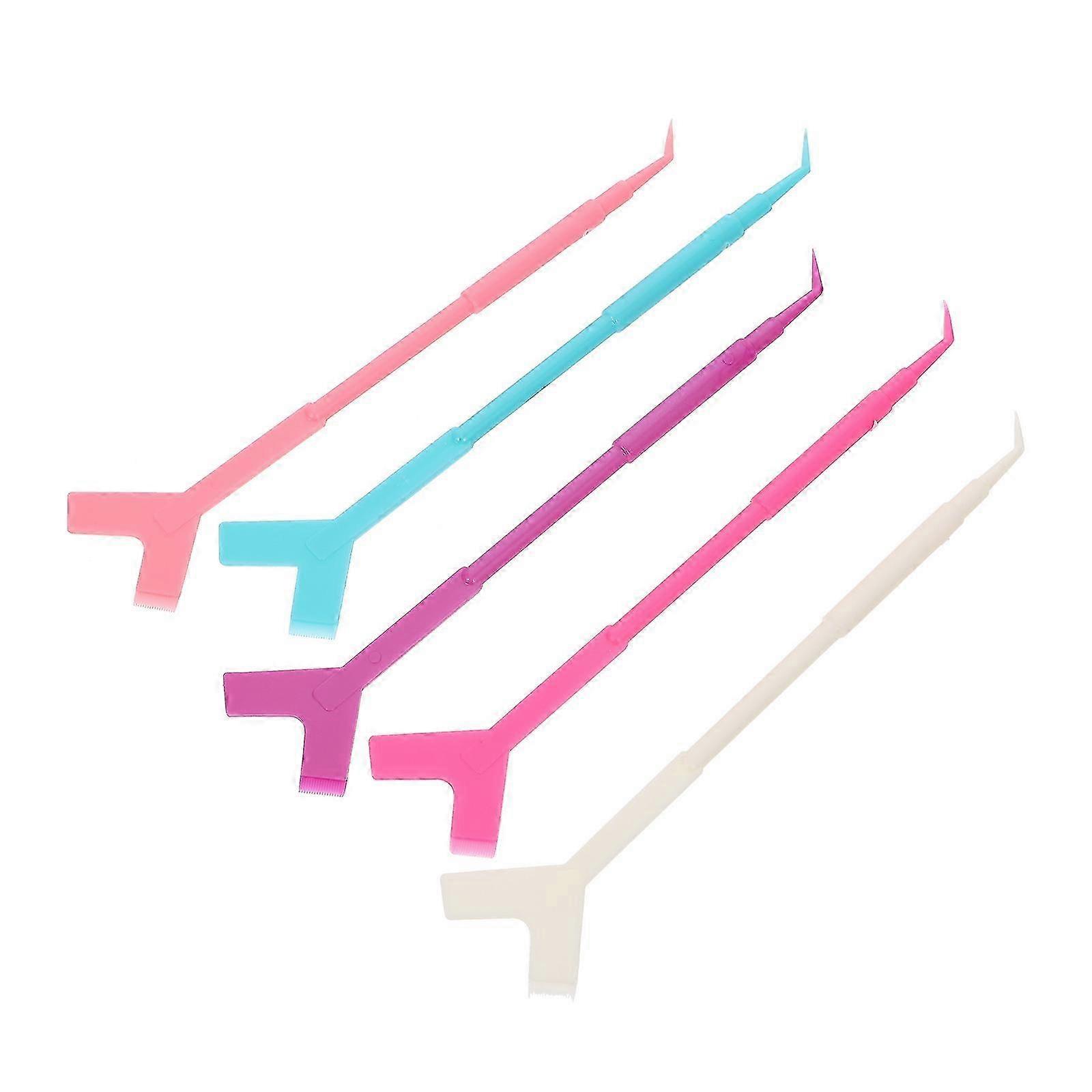 Assorted Colour Lash Brush Set