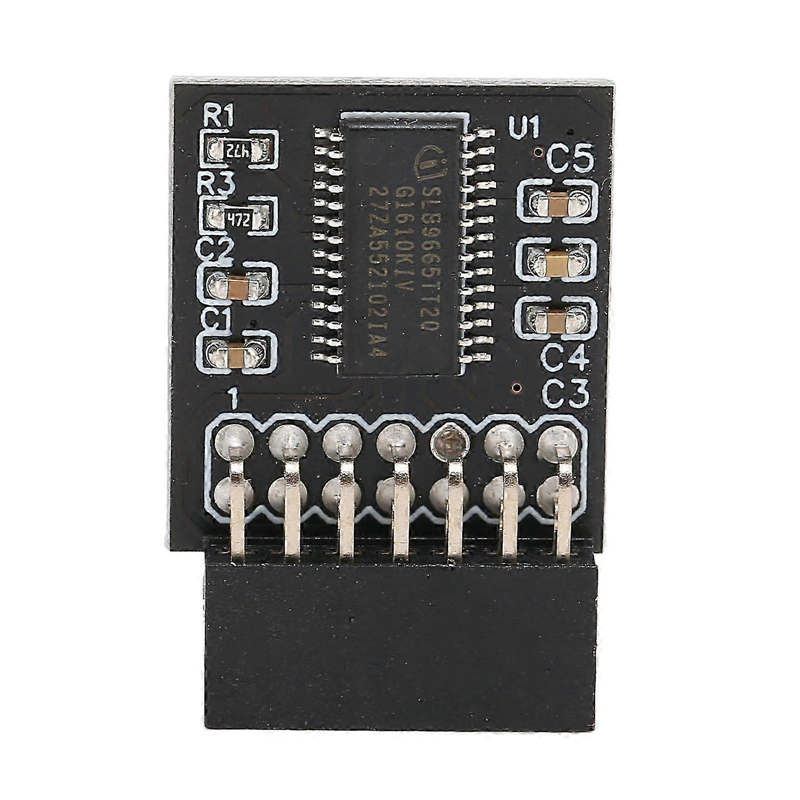 TPM 2.0 Encryption Security Module 14 Pin LPC Interface Encryption Security Module for MSI 14Pin LPC TPM 2.0