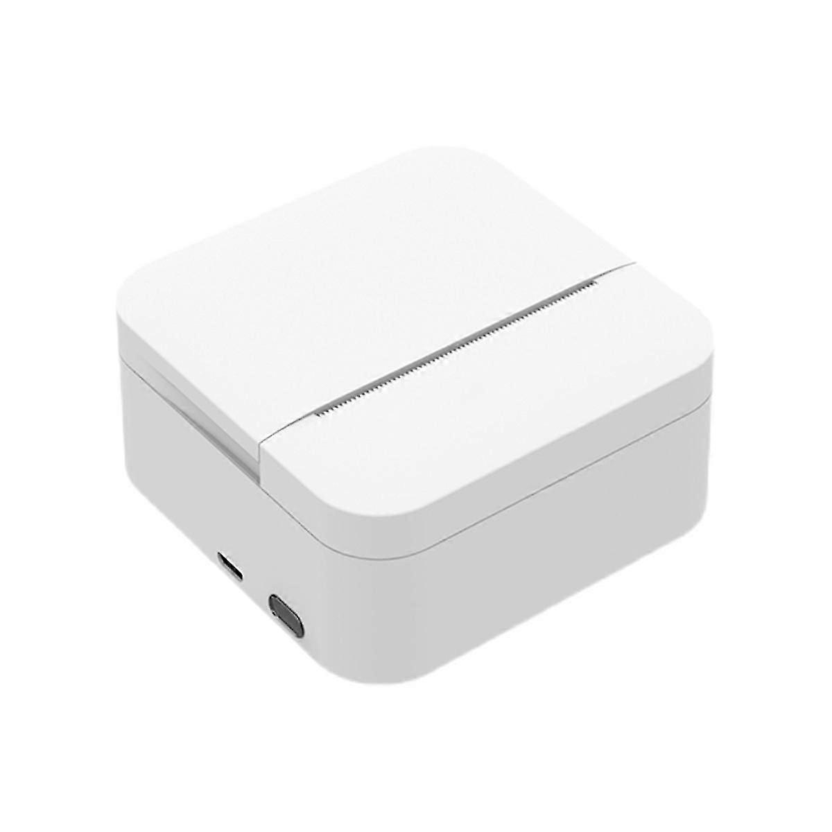 Sticker Printer Machine - Mini Bluetooth Inkless Thermal Photo Printer Compatible With Android Ios