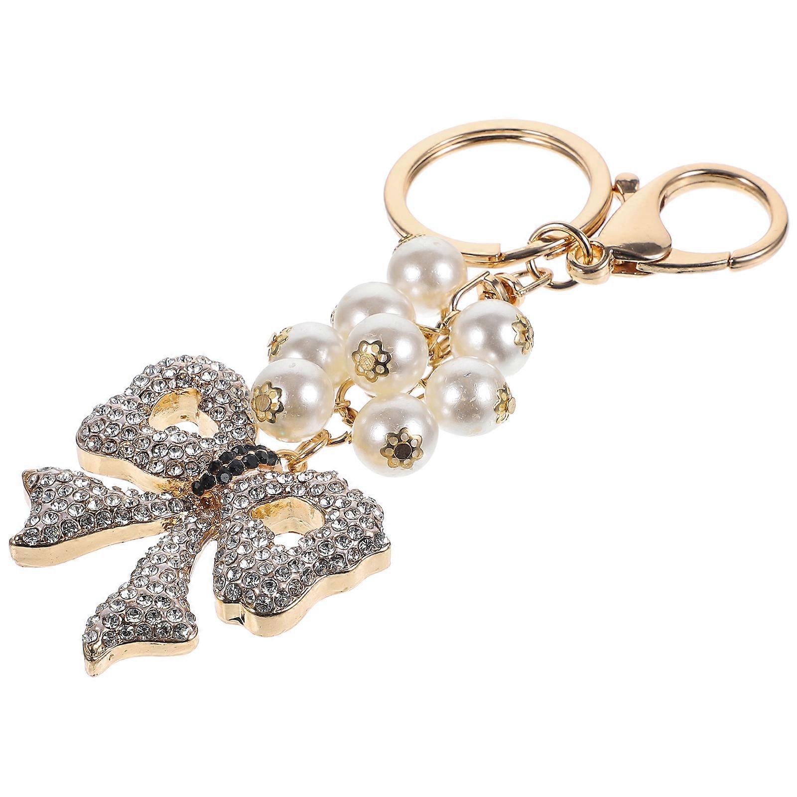 Bowknot Keychain Decorative Bowknot Key Chain for Backpack Use
