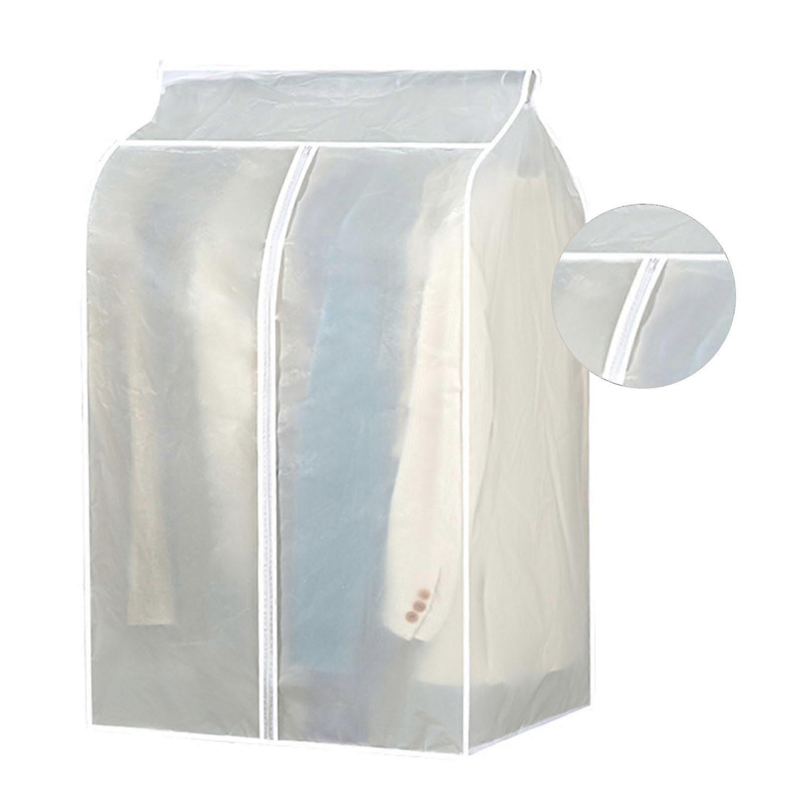 Large PEVA Transparent Coat Storage Bag