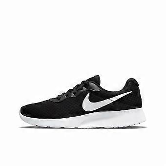 Nike Tanjun Synthetic Leather, Textile Low top Running Shoes Black White Unisex Dl6257-004