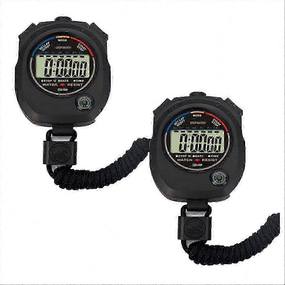 Digital Sports Timer with Stopwatch Functionality