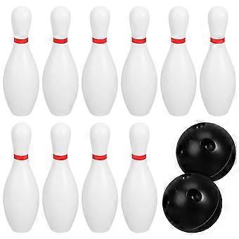 Plastic Bowling Pins Bowling Set for Playing 1Set Indoor Use_Wcxl