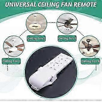 Universal Ceiling Fan Remote Control Kit Replacement, 6-Speed & Timing