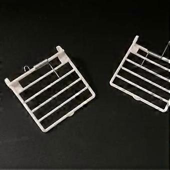 Plastic Spring Bird Cage Door Replacement Accessory Easy Handling Gate Repair Component For Small Aviary Cage Habitat