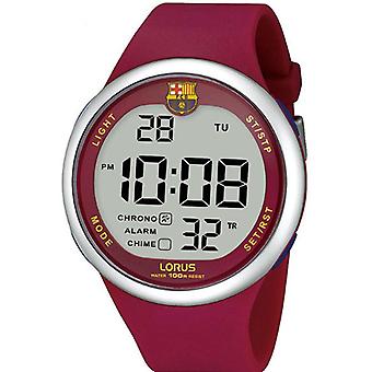 LORUS BarA digital Quartz mand ur med R2333HX9 gummi armbånd