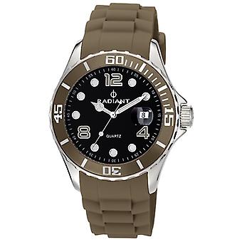 Radiant new scuba Quartz Analog Man Watch with RA109604 Silicone Bracelet