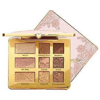 9-farbige, matte Lidschattenpalette in natürlichen Farben – Premium-Qualität für die tägliche Schönheitspflege.