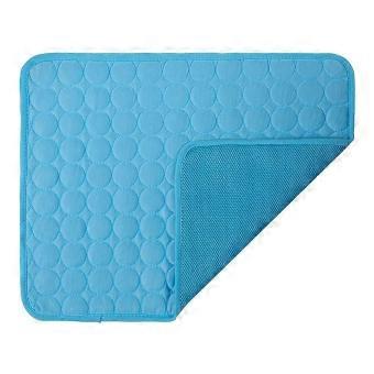 Dog Cooling Pad, Cool Fiber Self Cooling Mat, Portable Pet Sleeping Blanket for Floors, Kennels, Sofa, Beds, Ideal for Summer Use-ah