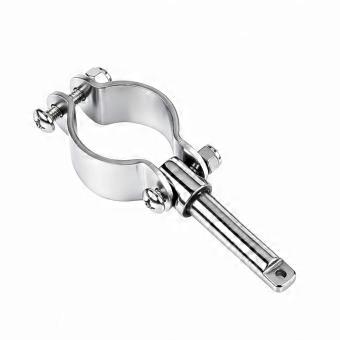 Boat Paddle Holder with Clamp Stainless Steel Paddle Rack Heavy Duty for Boats