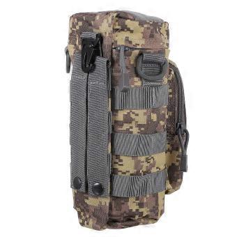 Water Bottle Carrier Bag for Outdoor Storage Use 5Pcs Camouflage Design
