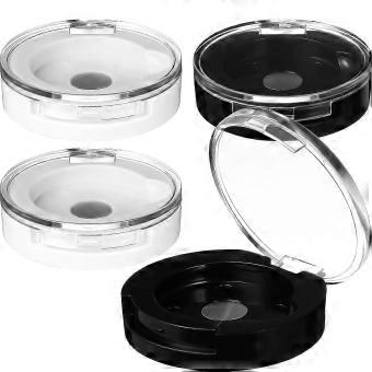 4 Pcs Single Color Eyeshadow Boxes Empty Eyeshadow Boxes Eyeshadow Subpackaging Containers ss
