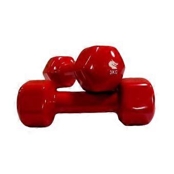 3KG High Quality Morgan Vinyl Dumbbells Pair for Home and Gym Strength Training