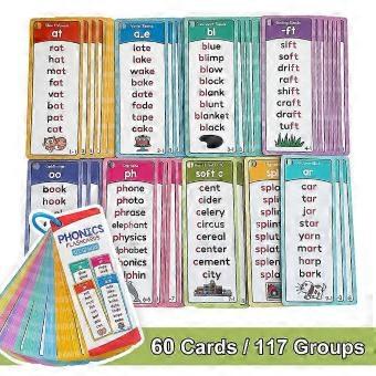 Phonics Word Family Flash Cards