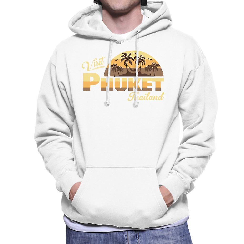 Visit Phuket Retro Beach Men's Hooded Sweatshirt