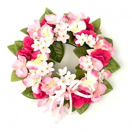 Candle cuff with flowers for block candles from Swerox