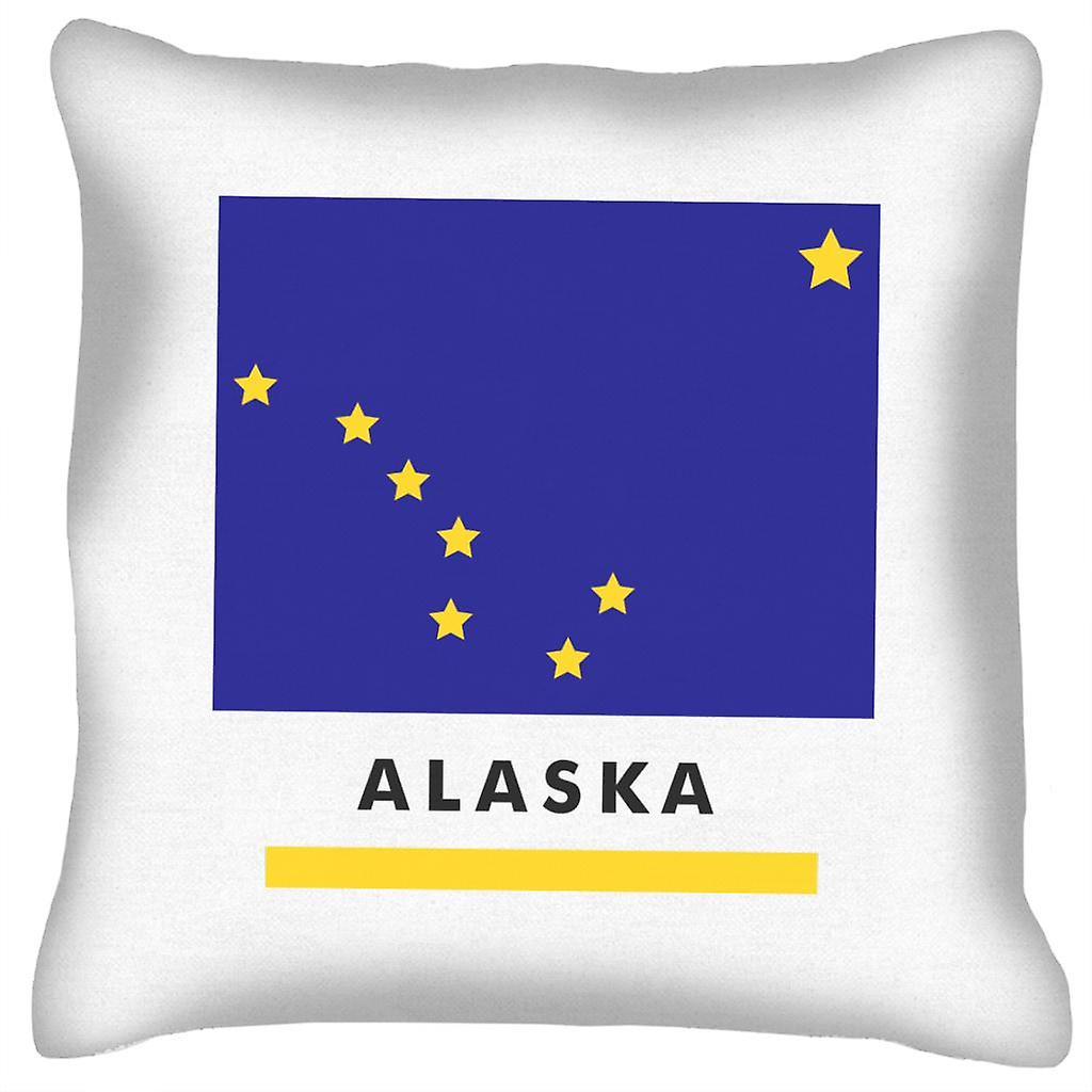Alaska State Flag Cushion