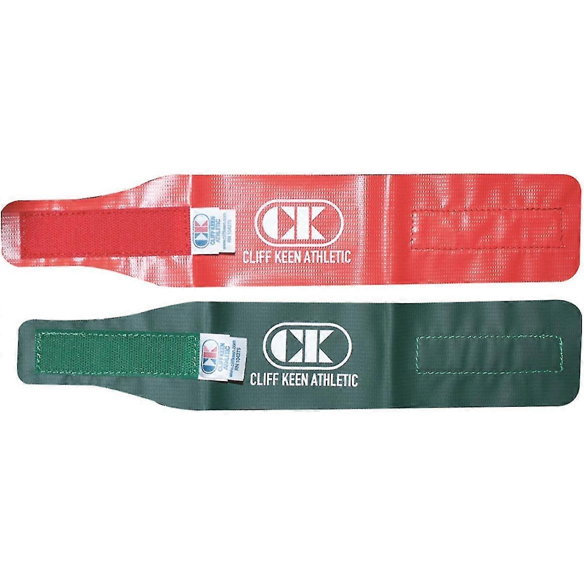 Cliff Keen Wrestling Folkstyle Ankle Band 4-Pack - Red/Green