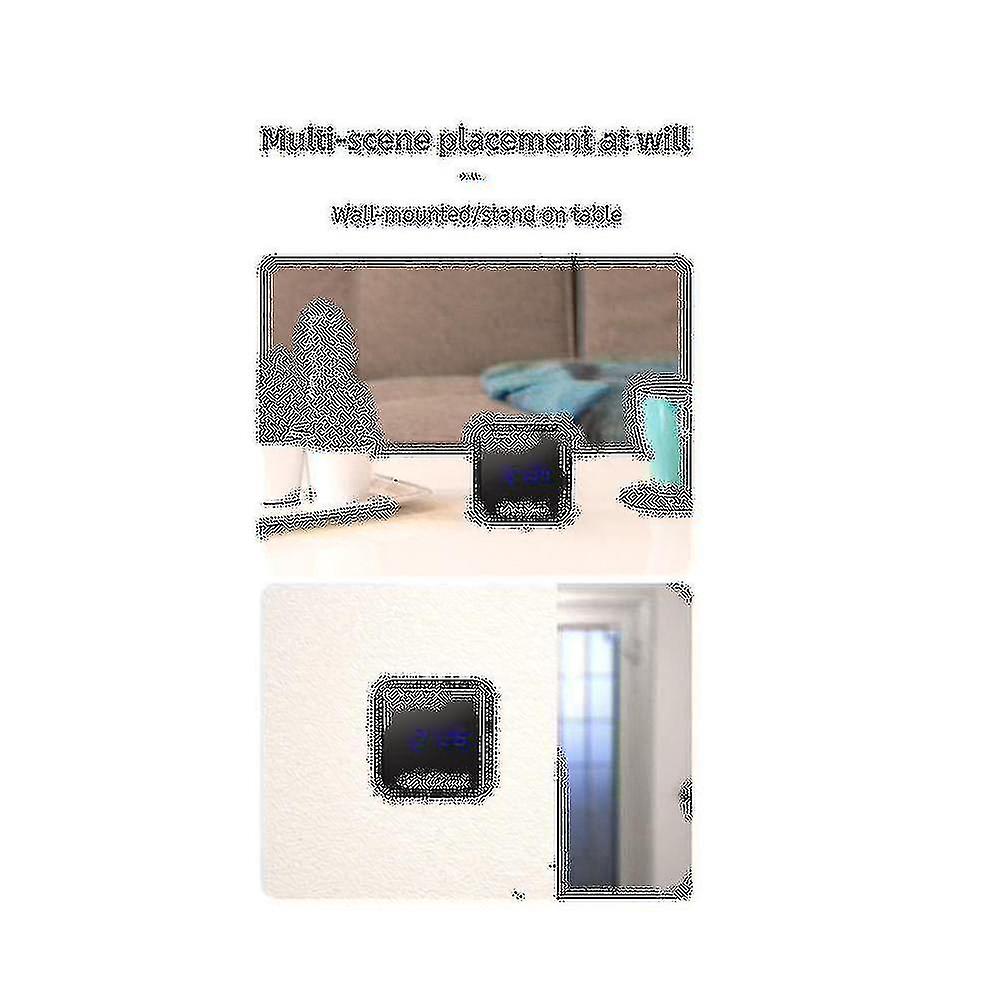 Tuya Zigbee Light Sensor Brightness Detector With Temperature Humidity Detection Display Security L