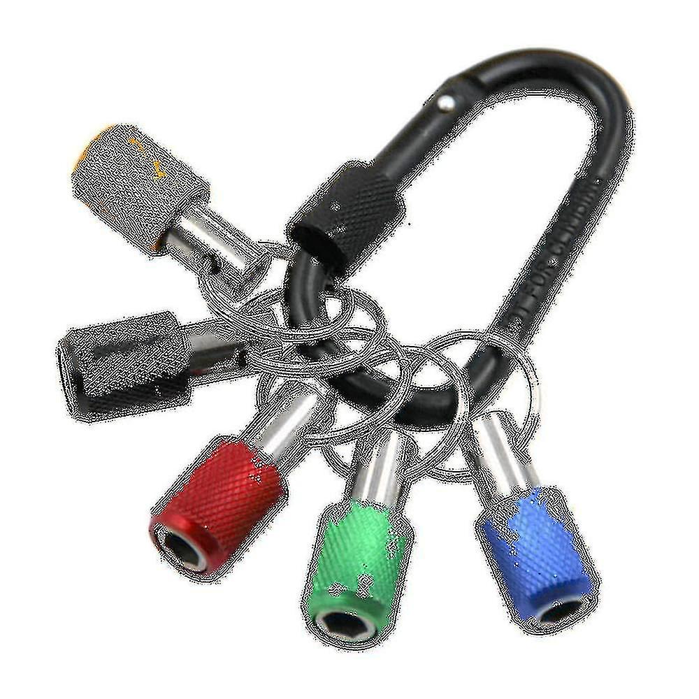 1/4 Inch Hex- Screwdriver Bits Holder Practical Extension Bar Drill Screw Adapter Quick Release Car