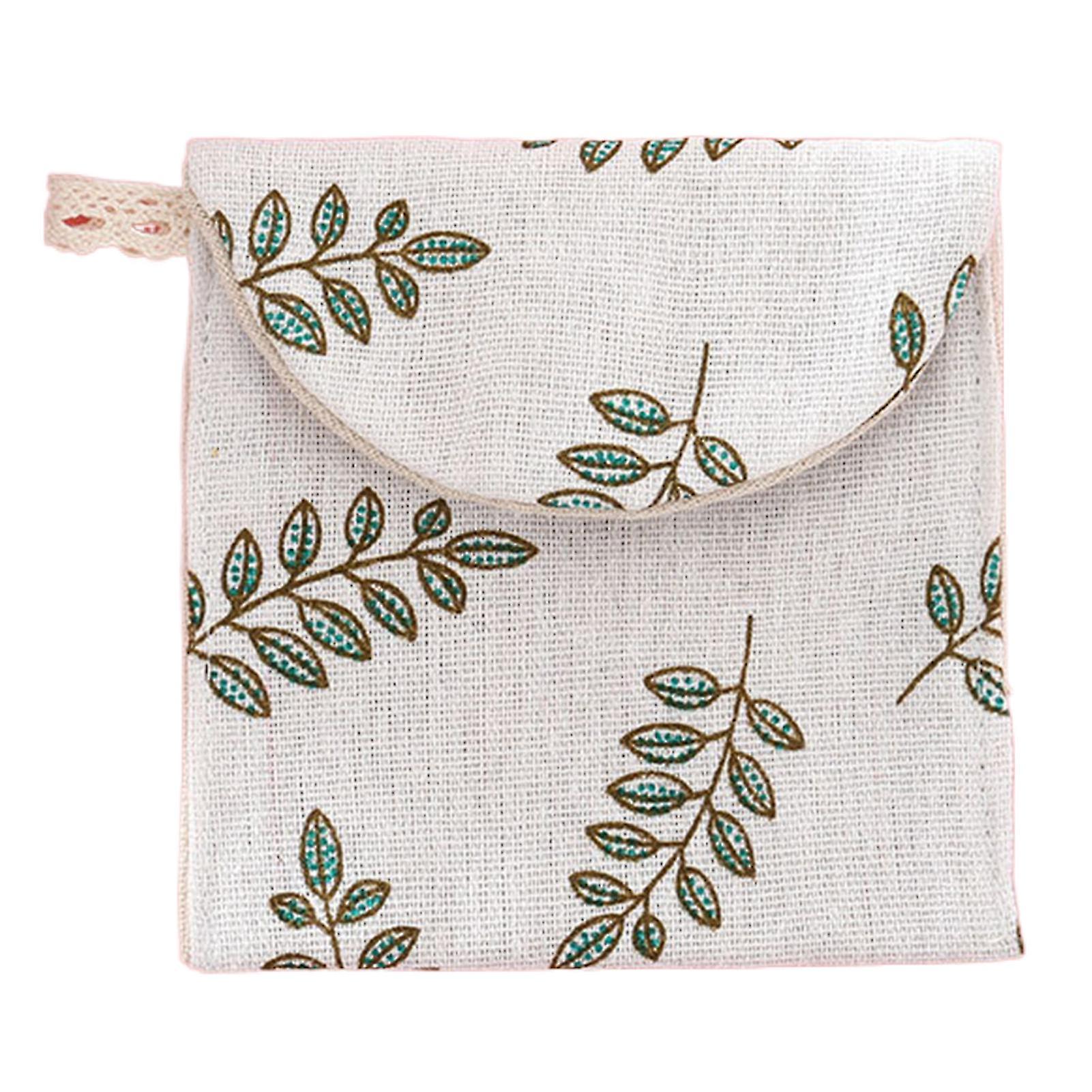 المرأة حقيبة سدادة متعددة الأغراض توفير مساحة المحمولة البسيطة جميلة حقيبة تخزين منديل صحي للحياة اليومية