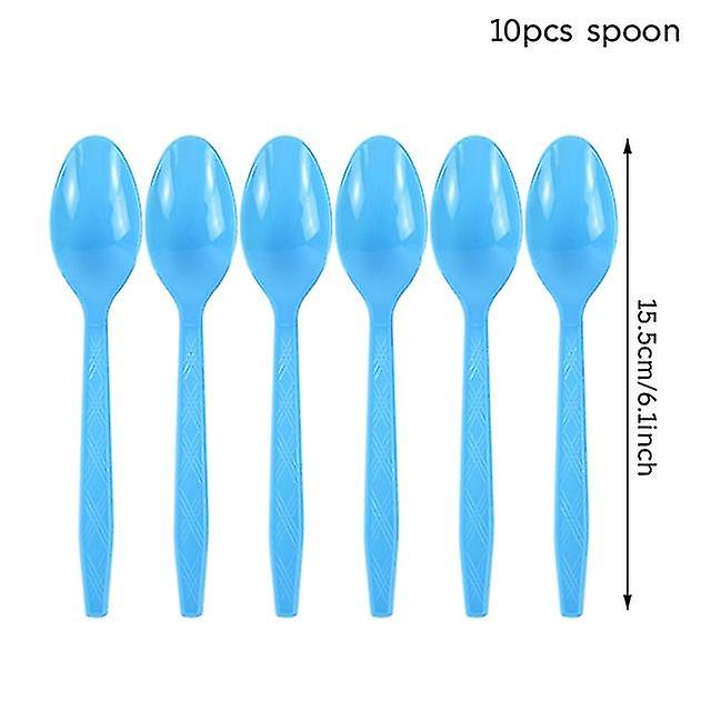 خطوط زرقاء أدوات المائدة المتاح المناديل / الأطباق حفلة عيد ميلاد ديكور أزرق حزب ديكورات استحمام الطفل مجموعة لوحة يمكن التخلص منها