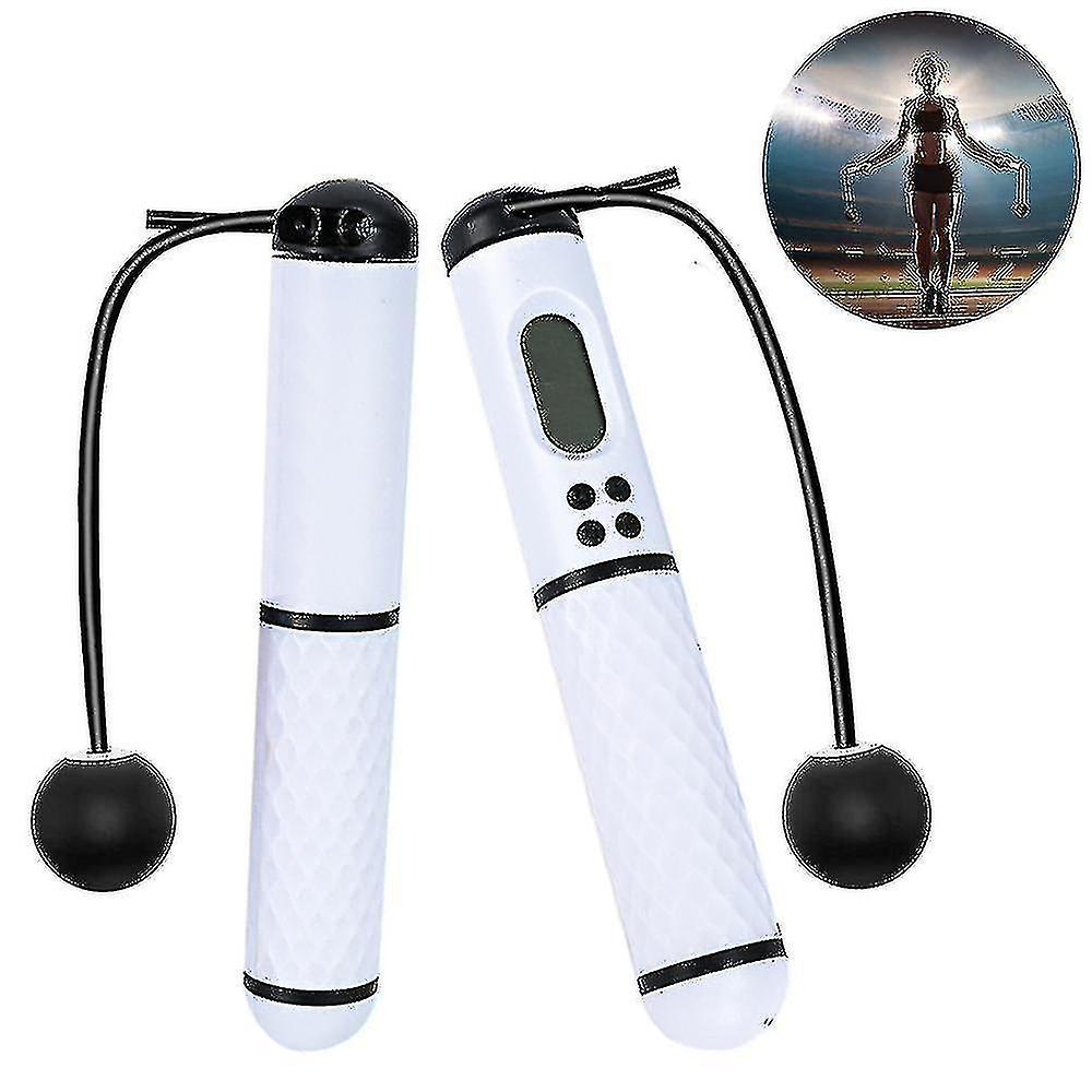 Jump Rope, Digital Weighted Ropeless Skipping Rope, Adjustable