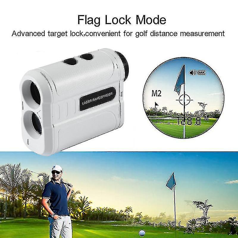 Laser Rangefinder 600m Portable Golf Telescope Hunting Precise Positioning Handheld Laser Rangefinder